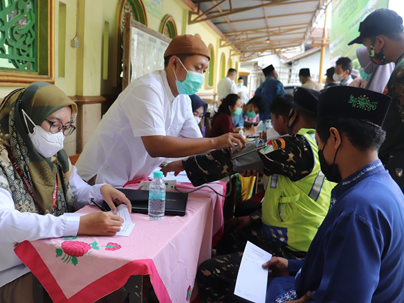 Healthcare professionals providing care